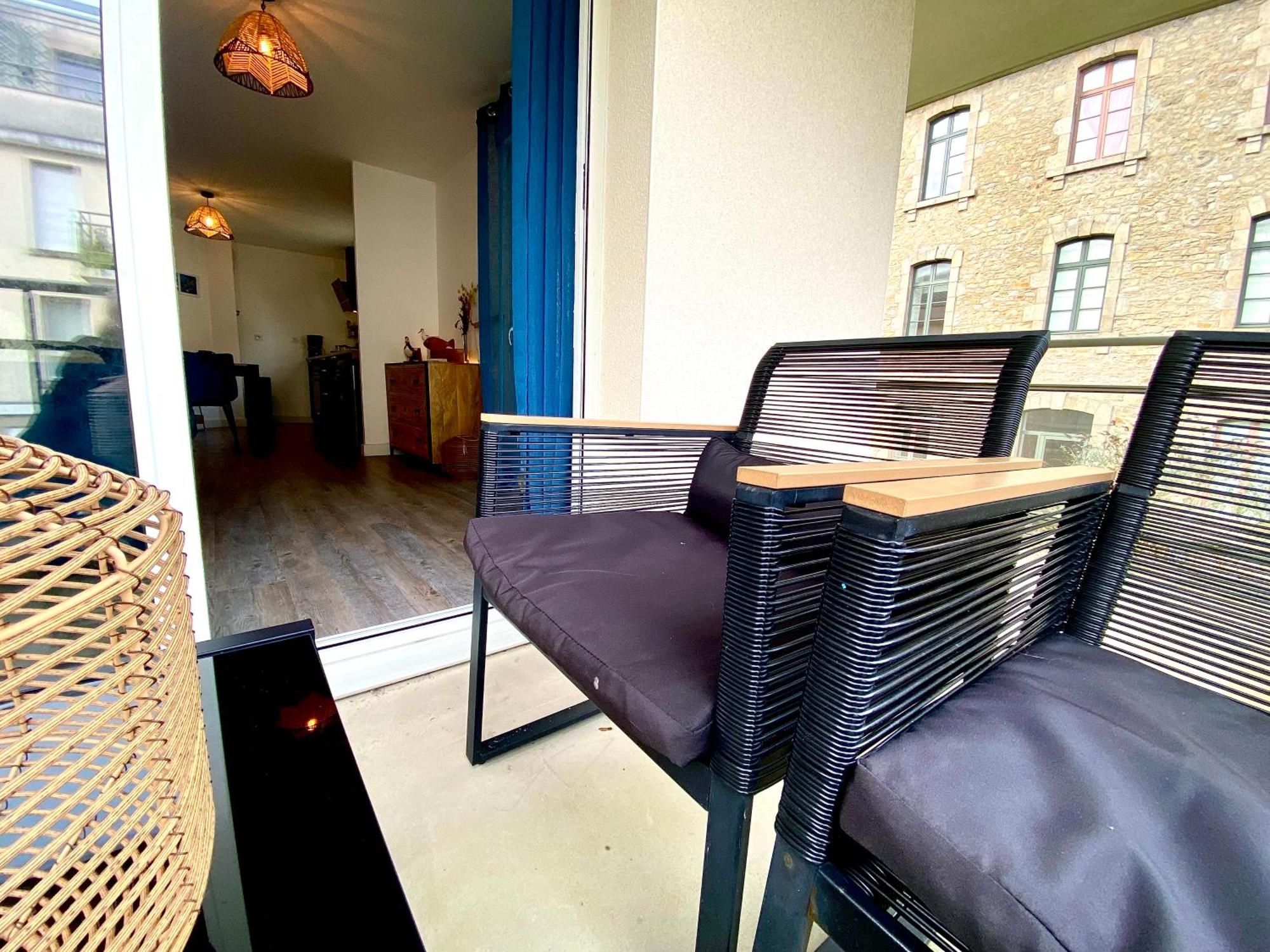 Appartement, Confort, Parking, Terrasse Dinan Exterior foto